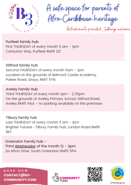 B3 - Bumps, Birth and Belonging CIC -Thurrock