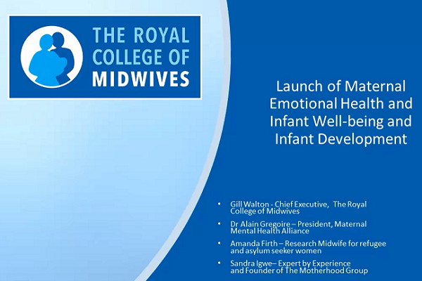 RCM update maternal emotional health and infant well-being and development guidance