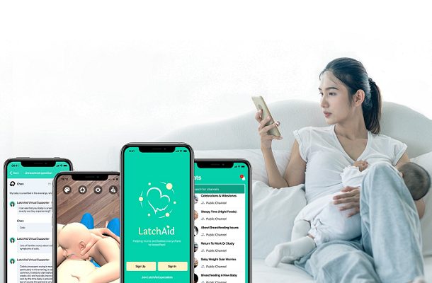 Launch of pioneering app to support breastfeeding
