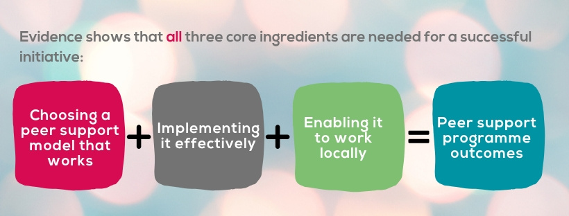 Three core ingredients are needed for a successful initiative